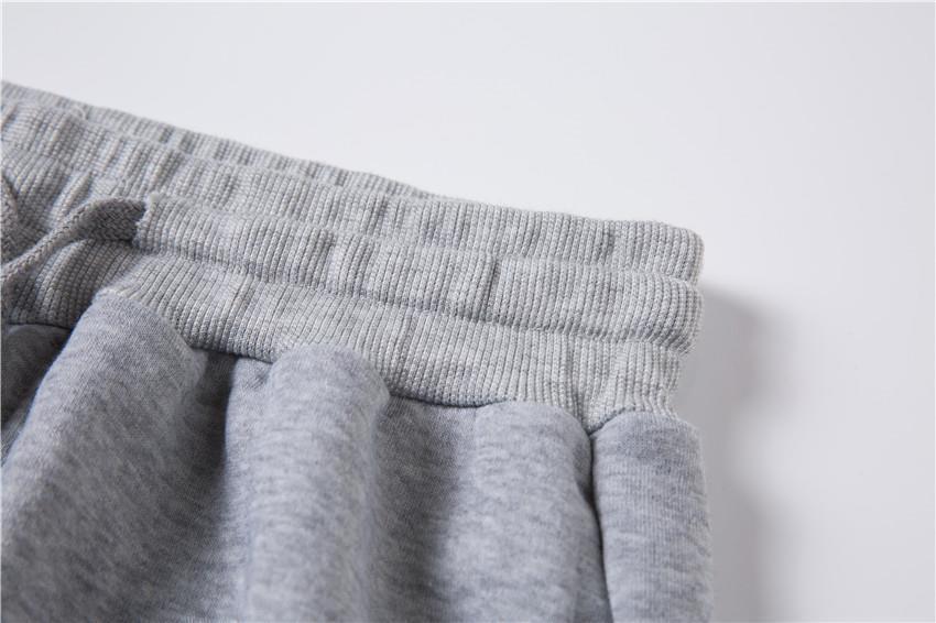 Letter Printed Men's Casual Sweater Suit